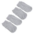 thumbnail image 3 of 2 Pairs Short Elastic Sports Socks Prevent Slipping Breathable Athletic Low Cut Socks for Elderly, 3 of 6