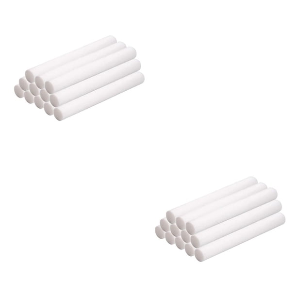 Naiovety Filtro humidificador superabsorbente 7mm nebulización varillas difusoras recargas sistema de filtración fabricante de niebla núcleo de 12PCS 2piezas Naiovety CBP435913