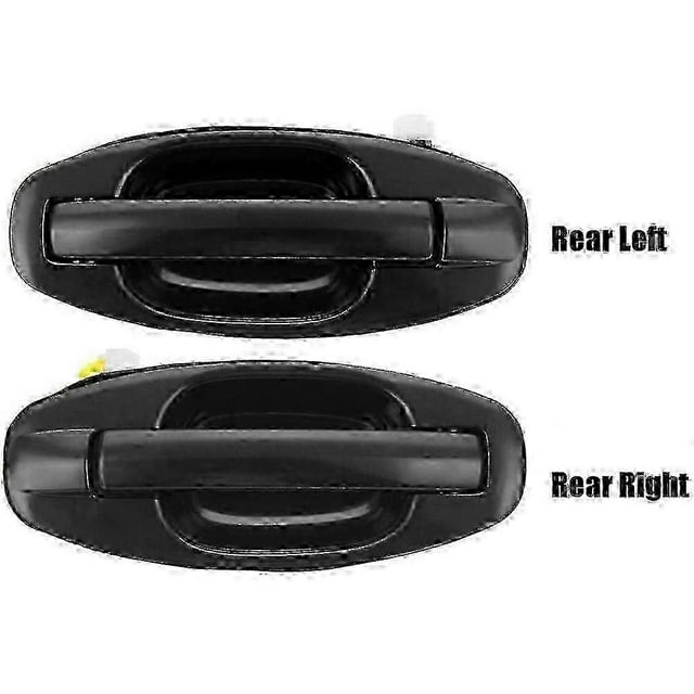 Exterior Door Handle Cover for Hyundai Santa Fe 2001-2006 Models - Part Numbers 82650-26000 & 82660-26000