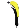 thumbnail image 2 of Juego de 3 fundas negras para cabeza de palo de golf que se adaptan a palos de golf de gran tamaño, utilitarios y de calle., 2 of 6
