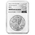 thumbnail image 4 of 2023 (W) $1 American Silver Eagle 3pc Set NGC MS70 ALS Label Red White Blue, 4 of 7