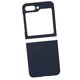 thumbnail image 3 of Funda protectora de cuero para teléfono con pantalla plegable, antiarañazos, a prueba de caídas, para Galaxy Z Flip 5, grano cruciforme azul, 3 of 10