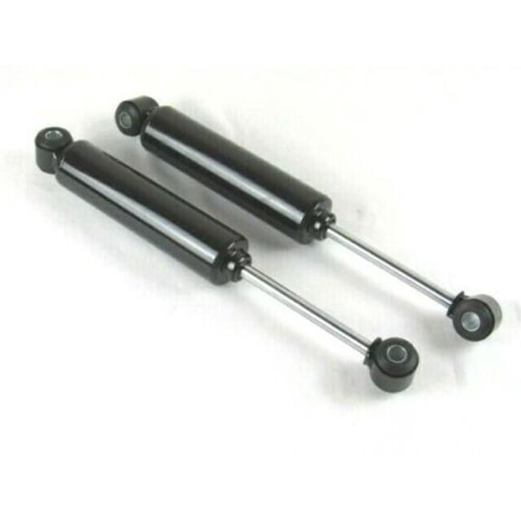 12.5 in. Steel Short Gas-Filled Tube Shocks, Black - Pack of 2