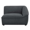 thumbnail image 5 of Modway Comprise Right-Arm Sectional Sofa Chair in Charcoal, 5 of 8