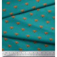 thumbnail image 2 of Soimoi Rayon Fabric Elephant Face Animal Printed Craft Fabric by The Yard 56 Inch Wide, 2 of 3