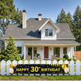 thumbnail image 6 of Golden Black 30th Birthday Banner Backdrop Party Supplies Decorations Happy Birthday Balloons Photography Props Celebrations Festive Events, 6 of 7