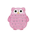 thumbnail image 2 of Opperiaya Press Type Rubber Decompression Toy Cartoon Owl Shaped Board Game, 2 of 5