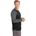 thumbnail image 2 of Sport-Tek Men's Classic Polyester Long Sleeve Fleece Crewneck Sweatshirt, 2 of 3
