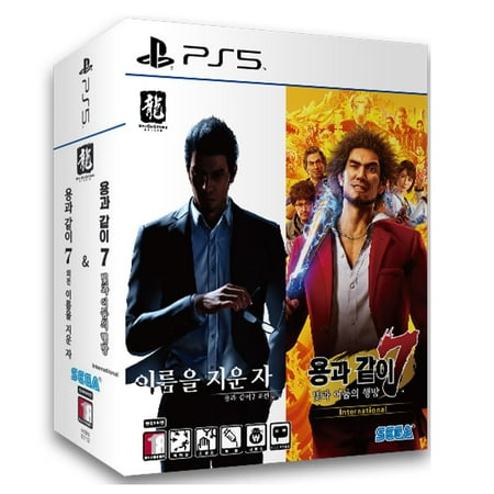 Like A Dragon Gaiden + Yakuza 7 Steelbook Bundle Korean Edition [English Supports] For Ps5