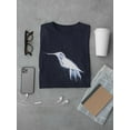 thumbnail image 3 of Hummingbird Neon Art T-Shirt Men -Image by Shutterstock, Male Medium, 3 of 4