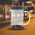 thumbnail image 4 of simhoa Cafetière en Verre Borosilicate 800ml Haute Qualité avec Acier Inoxydable Noir, 4 of 8