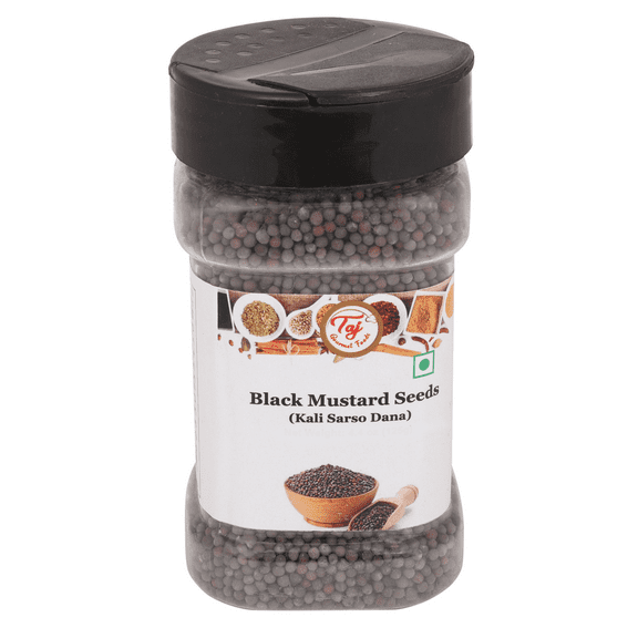 TAJ Premium Indian Mustard Seeds, Rai Sason, (Bold), 42oz (1.19kg)