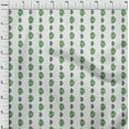 thumbnail image 4 of oneOone Silk Tabby Green Fabric Block Sewing Material Print Fabric By The Yard 42 Inch Wide, 4 of 5
