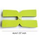 thumbnail image 3 of 6 Uds 3g Raqueta Tenis Equilibrio Peso Cintas en Forma H() Verde, 3 of 3