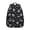 Alien UFO Black, variant on Alien Head Black Pattern Backpack for School, Cute School Bag with Adjustable Shoulder Straps and Padded Back, 15.3"x11"x7.1"