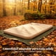 thumbnail image 4 of Abbraccia Colchón inflable, esterilla automática para exteriores, diseño de esponja tridimensional tipo queso, cama para tienda de campaña, 4 of 6