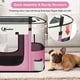 thumbnail image 4 of Corralito para Mascotas Siedihit para Perros y Gatos, Portátil para Exterior e Interior, Rosa, 4 of 6