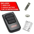 thumbnail image 4 of Genie (GM3T-R) Master 3-Button Garage Door Opener Remote - 2 Pack Bundle, 4 of 5