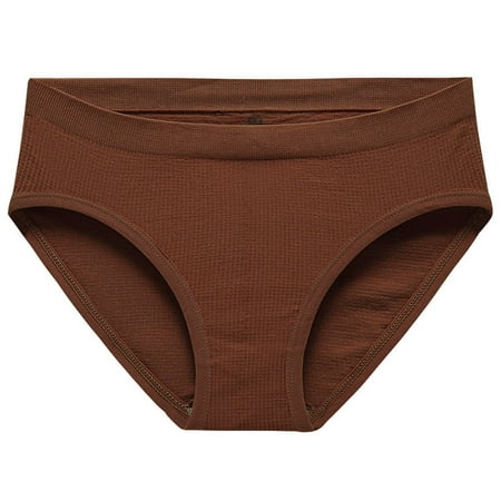 Aayomet Panties For Women Briefs Women G String Lace Thongs T Back Panties Thong Female Underwear Fashion Letter Panty Girls Underwear Brown L