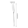 thumbnail image 2 of Titanium Plated Stainless Steel Cream Spatula - Baking Icing Knife for Cake Decorating Cheese Scraping, 2 of 2