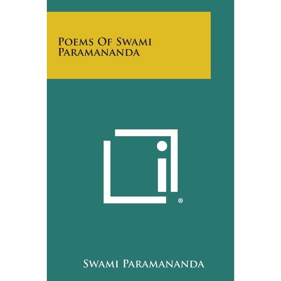 Poems of Swami Paramananda by Swami Paramananda Paperback Book