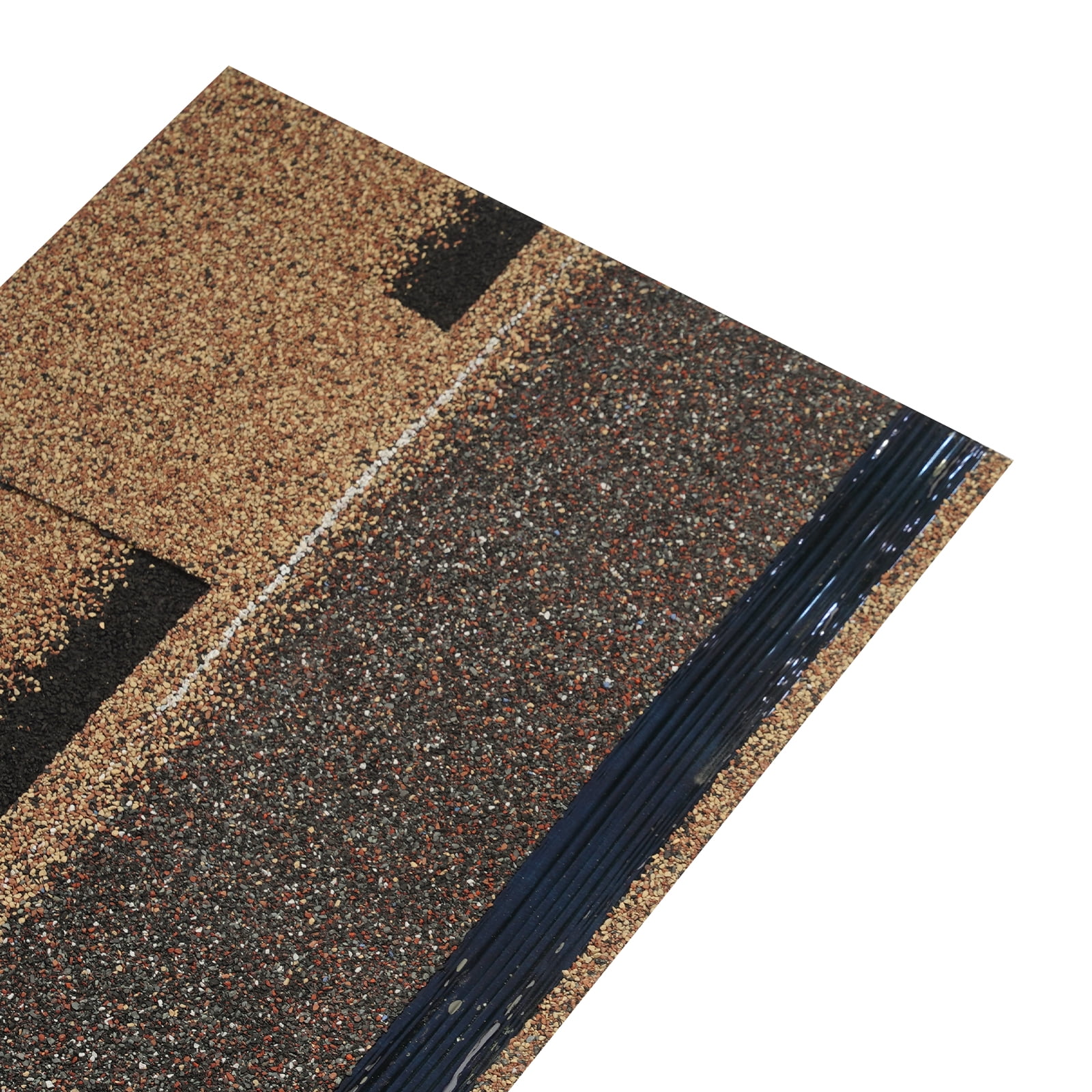 Roofing Shingles, Asphalt Shingles Roof Tiles, 16Pcs Asphalt Roof Shingles (Gold)
