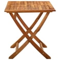 thumbnail image 5 of vidaXL Folding Patio Table Outdoor Folding Garden Table Solid Wood Acacia, 5 of 9