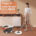 thumbnail image 2 of Trapeador de Microfibra Giratorio con Cubeta Spin Mop Mágico CM-TOP, Color Gris, 2 of 4