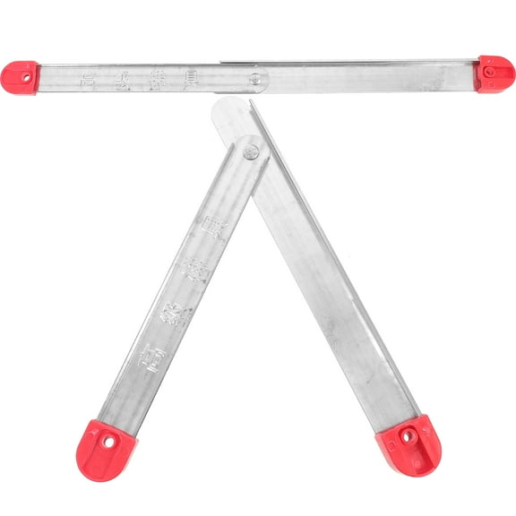 GOOHOCHY 2-Pack Attic Ladder Hinge Arms for Loft Ladder, 46.5 x 2.9 x 1 cm Replacement Hardware