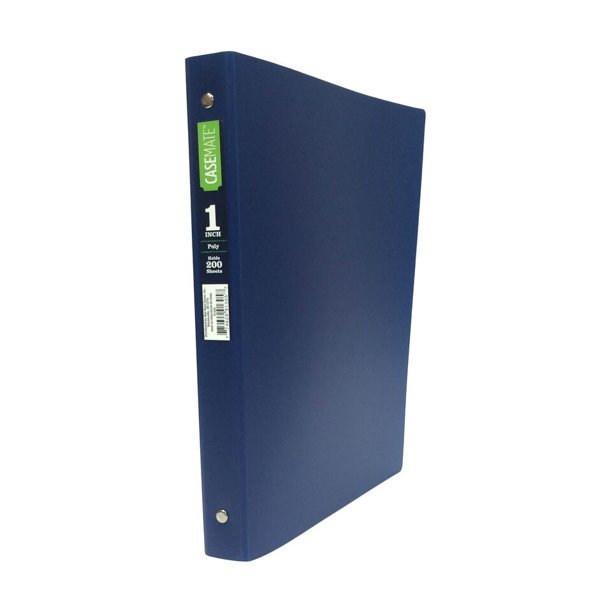 CaseMate 1" Blue Economy Binder