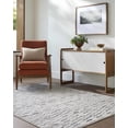 thumbnail image 6 of BoutiqueRugs Reece Contemporary Area Rug - Cream, Light Slate, White - 4'3" x 5'11", 6 of 8