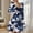 023Navy, variant on Generic Womens Short Puff Sleeve Casual Dresses Summer 2026 Casual Crew Neck Midi Dress Pleated Flowy Sundress with Pockets