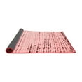 thumbnail image 2 of Ahgly Company Indoor Square Solid Red Modern Area Rugs, 6' Square, 2 of 4