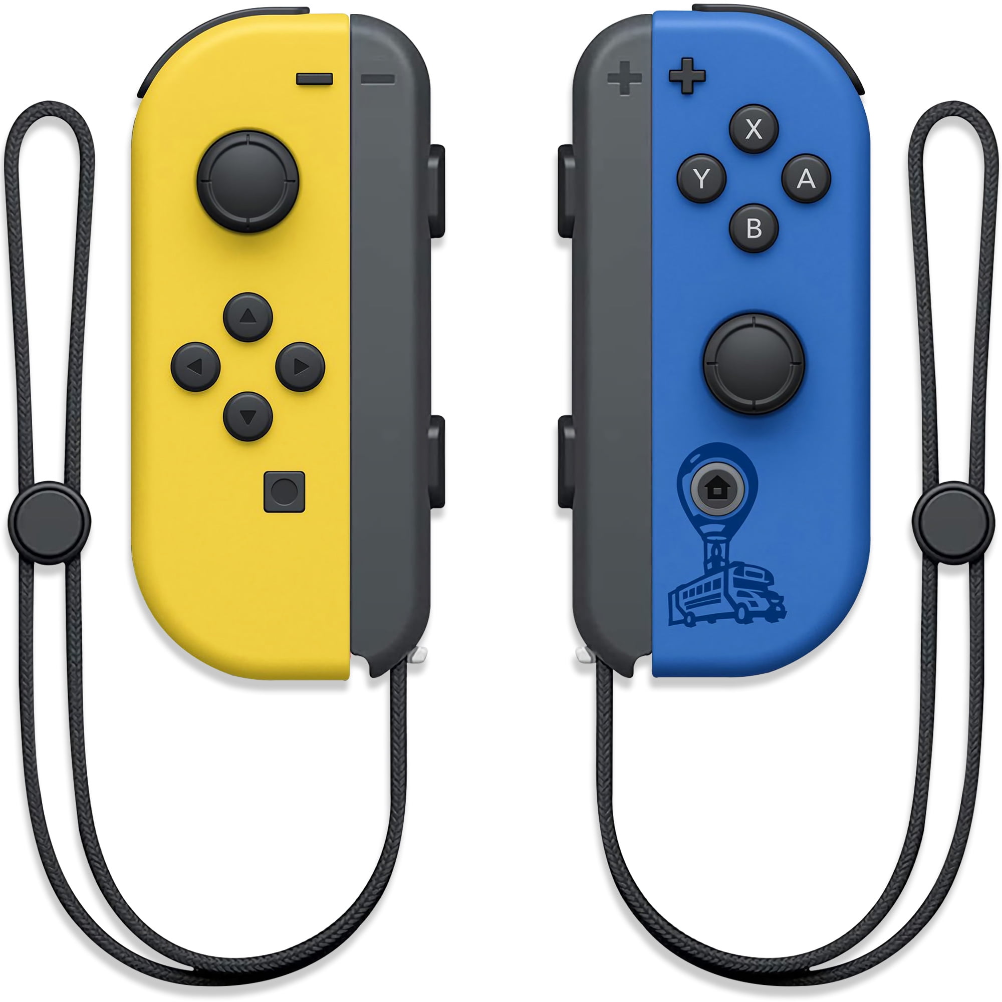 Joy Con L R For Nintendo Switch Controller Neon Yellow Neon Blue Game Controller Walmart Com