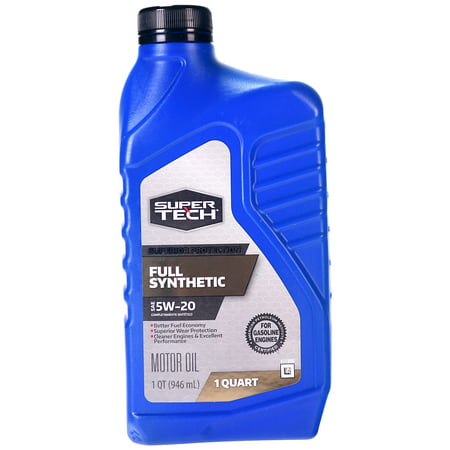 Super Tech Full Synthetic SAE 5W-20 Motor Oil, 1