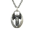 thumbnail image 2 of Guardian Angel Necklace for Women Stainless Steel Classic Seraph Angle Wing Prayer Amulet Pendant Jewelry Gift, 2 of 9