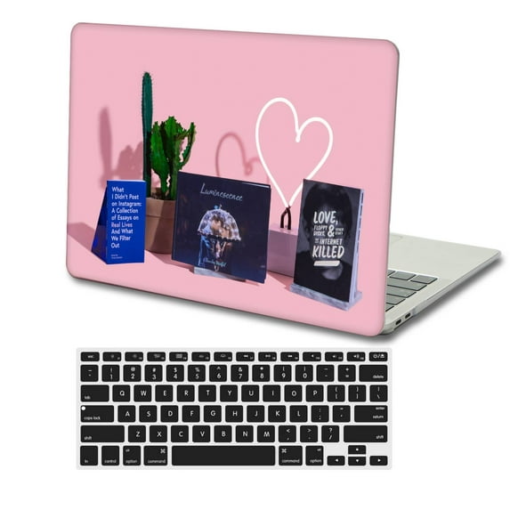 KSK KAISHEK Only for MacBook Pro 16 inchs Case 2021 - 2023 Released Model M2 A2780 & A2485 M1, Plastic Hard Shell Case + Black Keyboard Cover, Pink series 0203