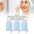 thumbnail image 3 of Face Wash Mitten, Multipurpose Reusable 3pcs Makeup Remover Mitts Durable Efficient  For Home, 3 of 8