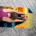 thumbnail image 5 of Toucan Hot Yoga Towel with Storage Bag, 72.8"x26.8", Suitable for Yoga, Pilates, Fitness, etc. - Yoga Blankets, Yoga Towel, 5 of 6