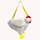 thumbnail image 4 of Bolsos Cruzados para Mujer Bolso Hombro Felpa Con Forma Gallina Bonita Dibujos Animados Informales, 4 of 9