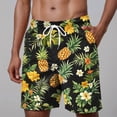 thumbnail image 2 of Gibobby Men's Beach Shorts Swim Shorts 2 in 1 Men's Swim Trunks 9" with Zipper Pockets Bathing Suit Built-in Board Shorts Swimwear Long Shorts(XXXXL,Dark Green), 2 of 5