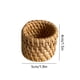 thumbnail image 3 of Anillo para Servilleta Tejido, Porta Servilletas Decorativo, Decoración Rústica para Mesa, con Fibra Natural, 5x5x5cm, para Comidas, Fiestas y Uso Diario, 3 of 6