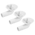 thumbnail image 1 of Unique Bargains Air Conditioner Drain Hose Connector 19mm Tube Elbow Fitting Replacement Part Accessories, Beige 3 Pack, 1 of 4