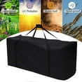 thumbnail image 3 of Meuble de Jardin Coussin Sac de Rangement Imperméable Extérieur Sac de Rangement de Jardin Résistant 210D Oxford Couverture de Patio de Protection Anti-UV avec Fermeture à Glissière pour le Patio Arbre de Noël, 3 of 8