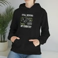 thumbnail image 2 of Camo American Flag Truck Driver Veteran Trucker Hoodie, 2 of 3