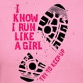thumbnail image 3 of CafePress - I Know I Run Like A Girl Women's Dark T Shirt - Women's Traditional Fit Dark T-Shirt, 3 of 4
