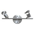 thumbnail image 1 of Whitfield Lighting TP755-2SS 2 LIGHT TRACK IN SATIN STEEL, 1 of 1