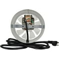 thumbnail image 2 of Suncourt 6-Inch Inline Duct Booster Fan — Quiet Single-Speed Inductor Inline Fan with 6-Foot Power Cord, UL Safety Certification, and Simple Installation (DB206C), 2 of 12