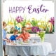 thumbnail image 1 of Easter Banner Holiday Decorations Eggs Bunny Banner Cloth Holiday Party Photo Background, Banner Decoración Pascua Huevos Conejo, Festivo Party Photo Background, para Eventos, ideal para, 1 of 8