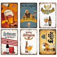 thumbnail image 5 of Placa de marca de cerveza, letrero de hojalata, letrero de metal, placa decorativa, decoración de pared, pub, cocina, bar, cueva de hombre, club, decoración, 5 of 5